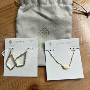 Kendra Scott Gold Necklace